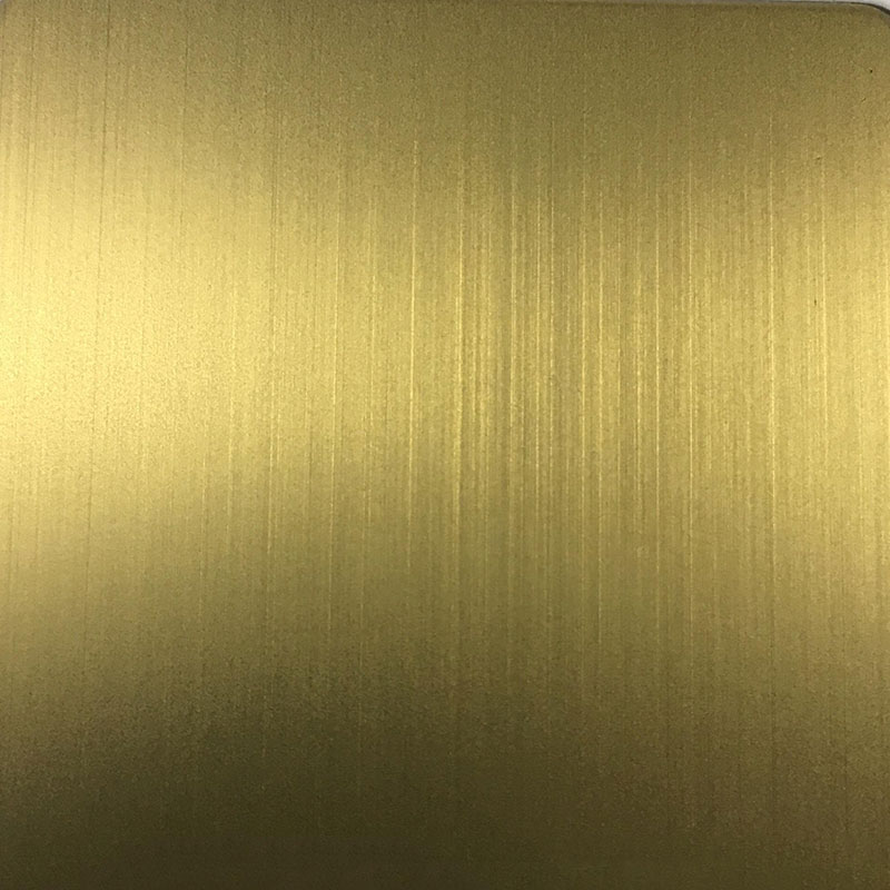 Stainless Steel Sheet With Colored Surface